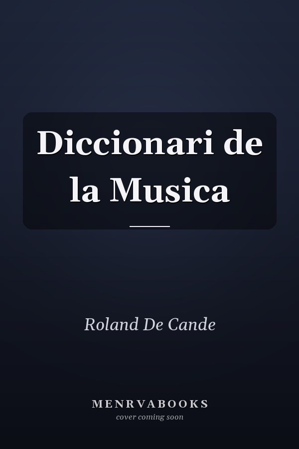 Diccionari de la Musica