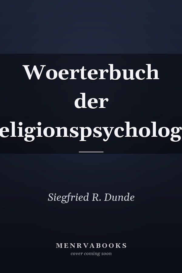 Woerterbuch der Religionspsychologie