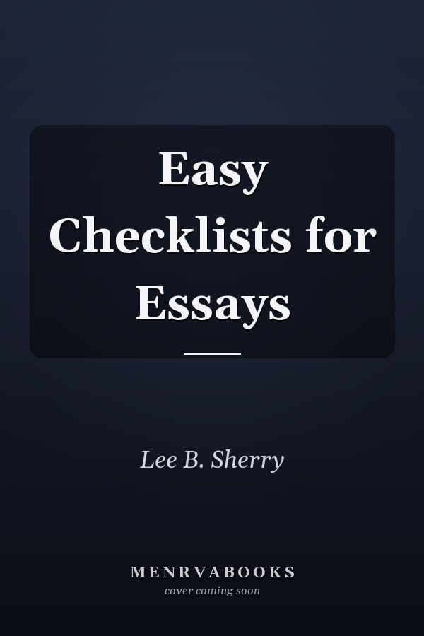 Easy Checklists for Essays