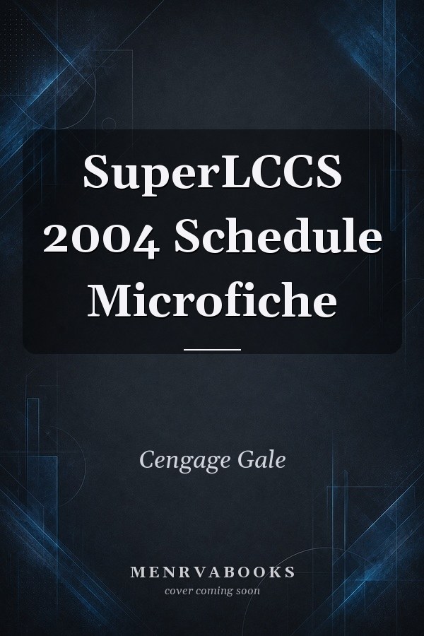 SuperLCCS 2004 Schedule Microfiche