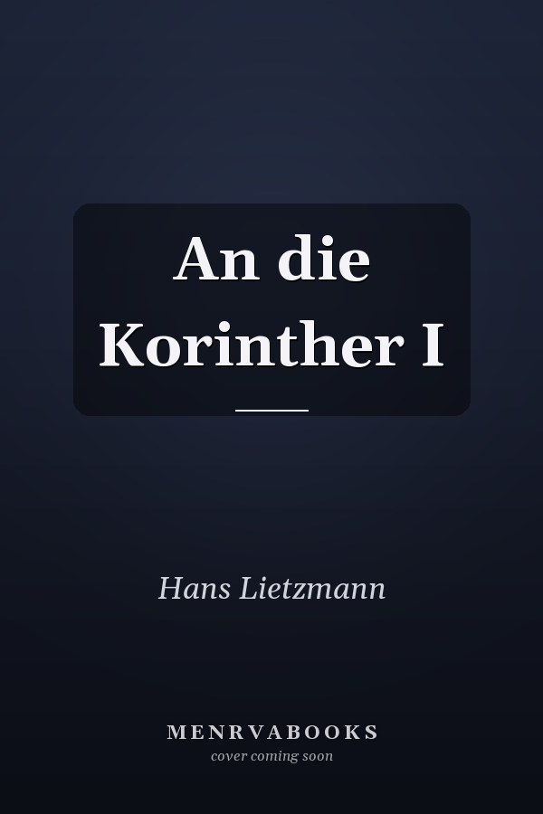 An die Korinther I