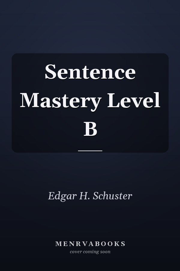 Sentence Mastery Level B