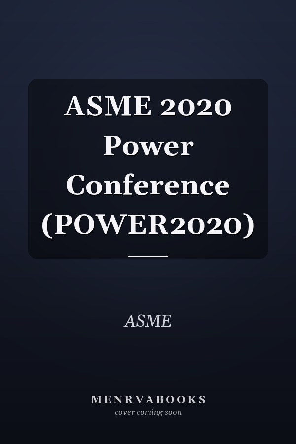 ASME 2020 Power Conference (POWER2020)