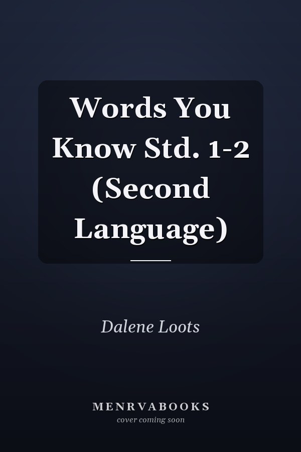 Words You Know Std. 1-2 (Second Language)