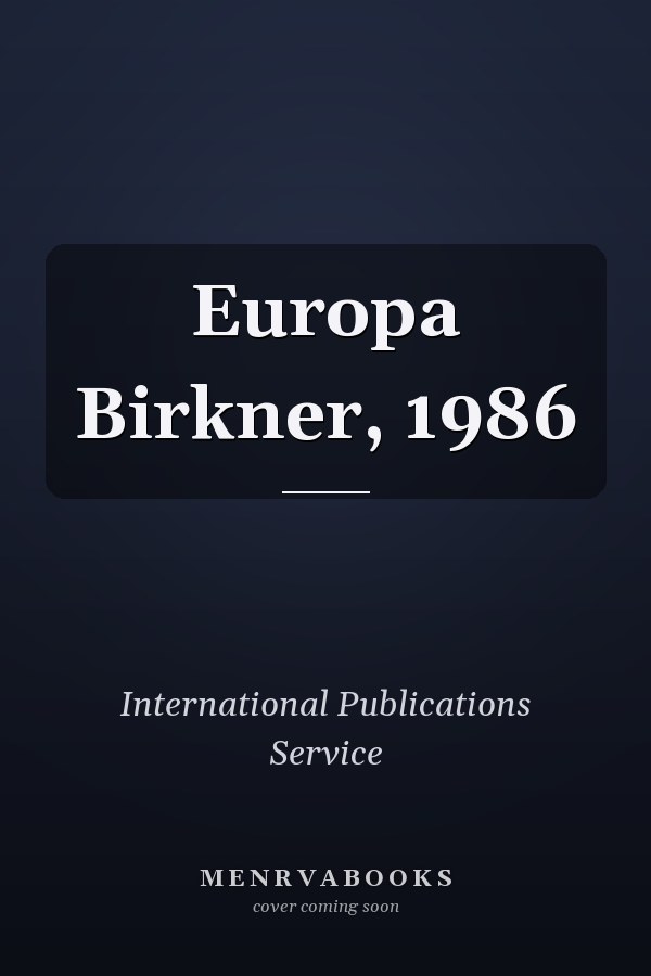 Europa Birkner, 1986
