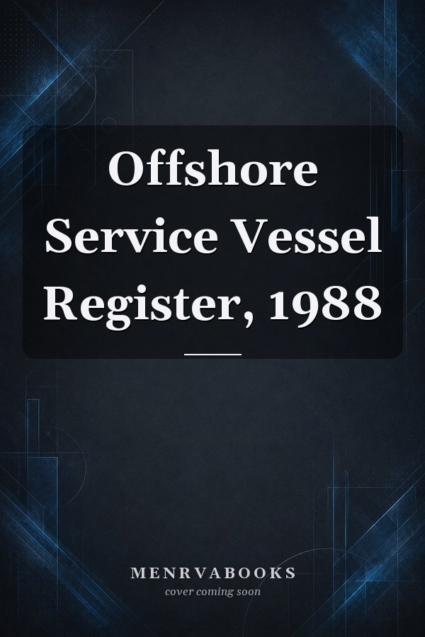 Offshore Service Vessel Register, 1988