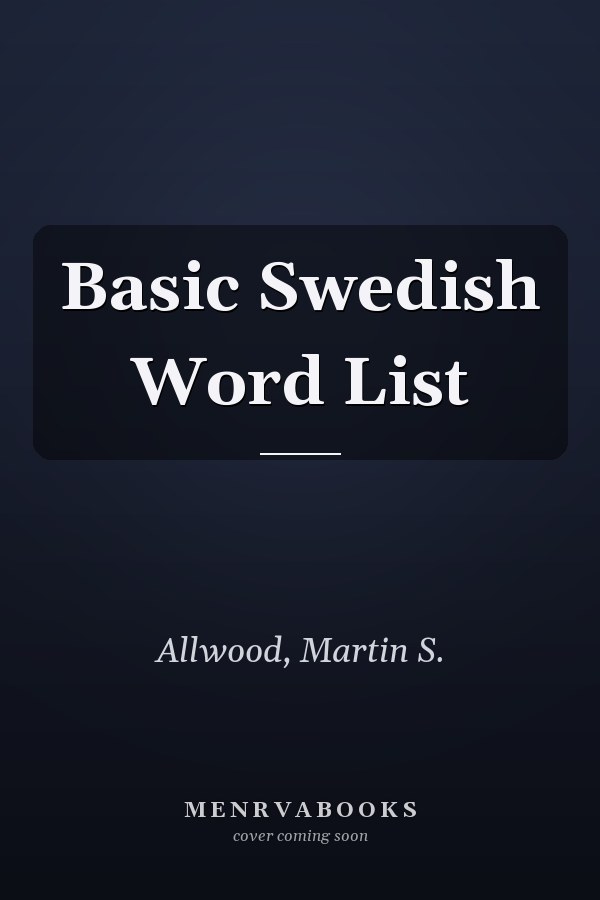 Basic Swedish Word List