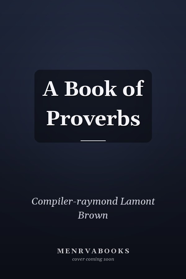 A Book of Proverbs