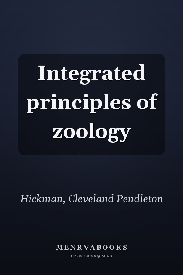 Integrated principles of zoology