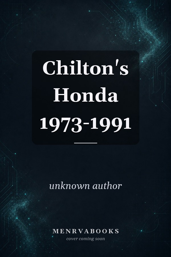 Chilton's Honda 1973-1991