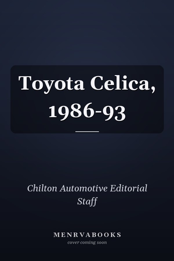 Toyota Celica, 1986-93