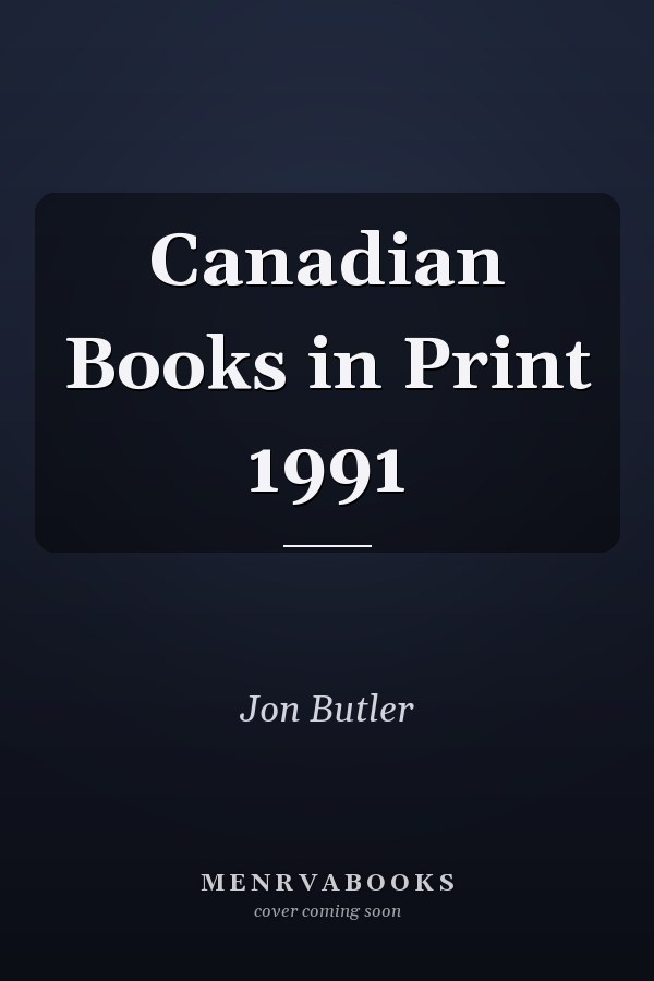 Canadian Books in Print 1991