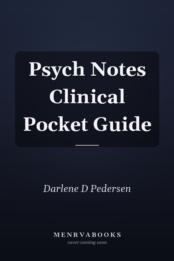 Psych Notes Clinical Pocket Guide