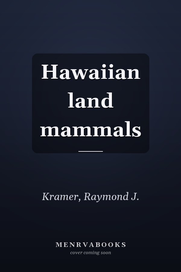Hawaiian land mammals