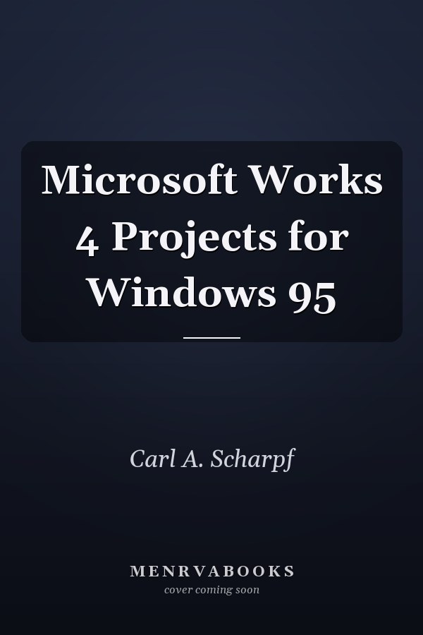 Microsoft Works 4 Projects for Windows 95