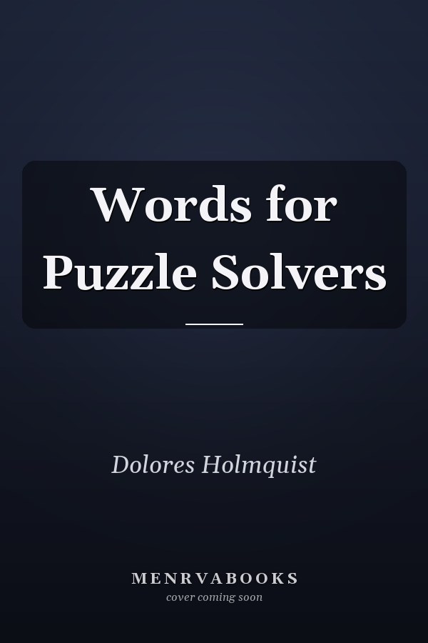 Words for Puzzle Solvers