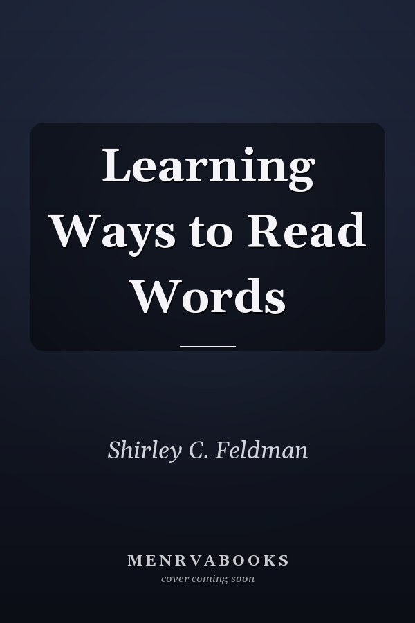 Learning Ways to Read Words