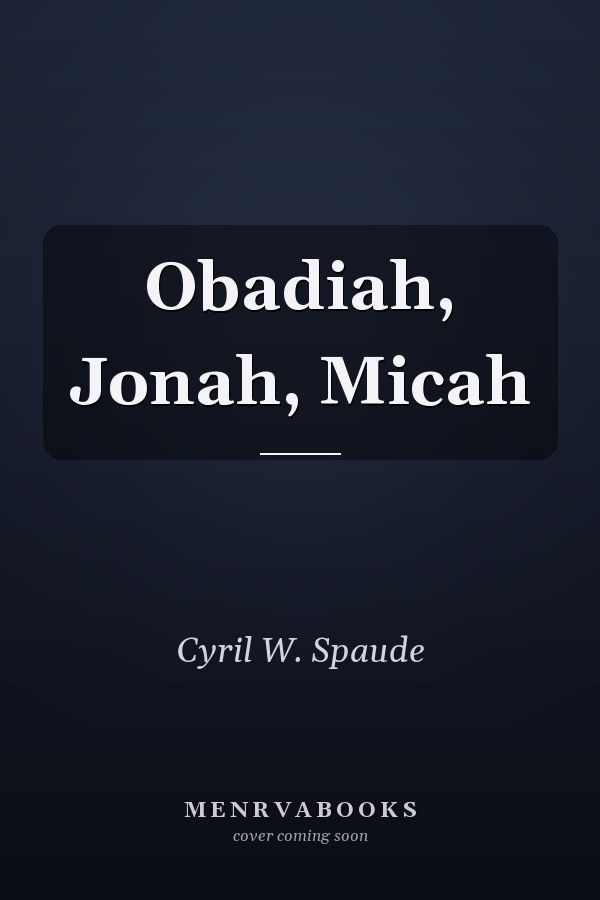 Obadiah, Jonah, Micah