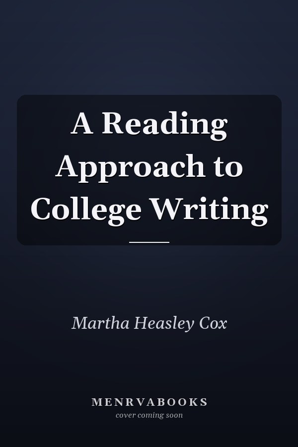A Reading Approach to College Writing
