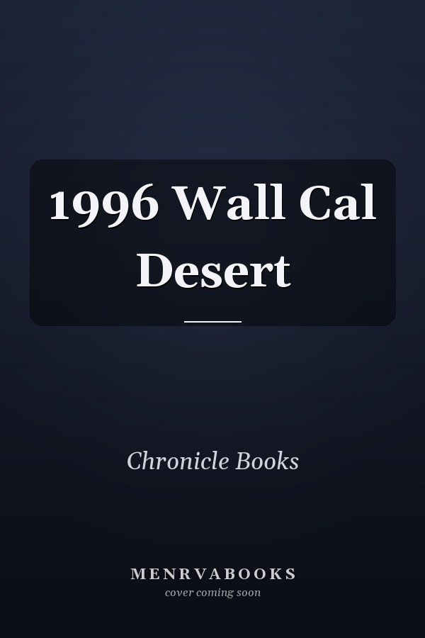 1996 Wall Cal Desert