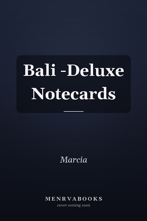 Bali -Deluxe Notecards
