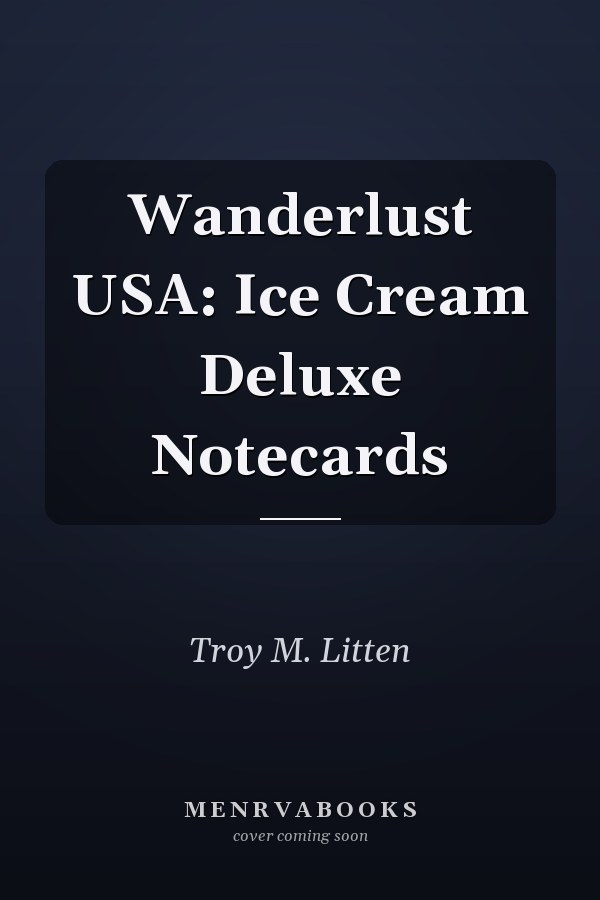 Wanderlust USA: Ice Cream Deluxe Notecards