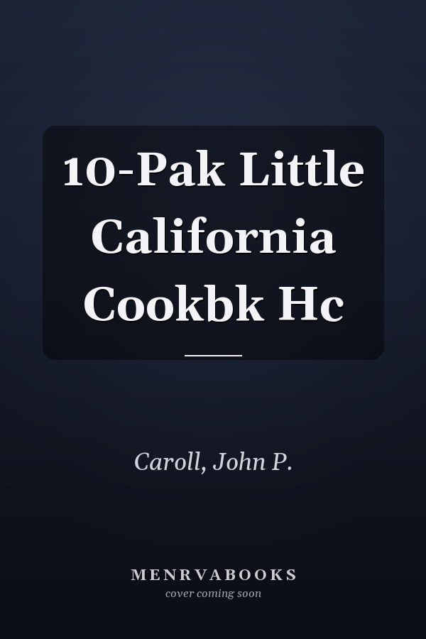 10-Pak Little California Cookbk Hc