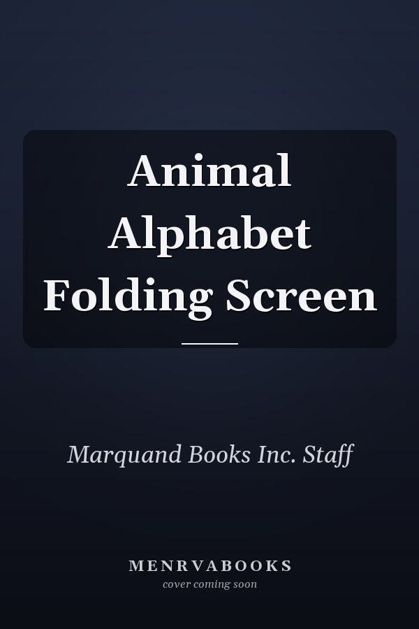 Animal Alphabet Folding Screen