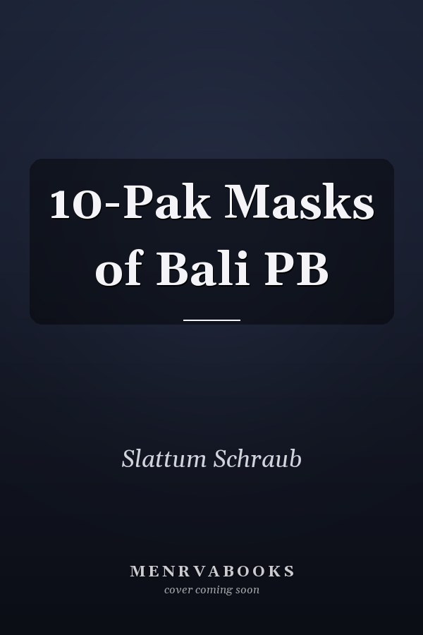 10-Pak Masks of Bali PB