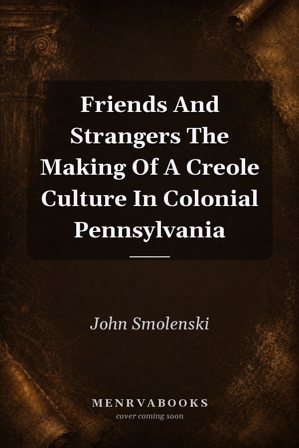 Friends And Strangers The Making Of A Creole Culture In Colonial Pennsylvania