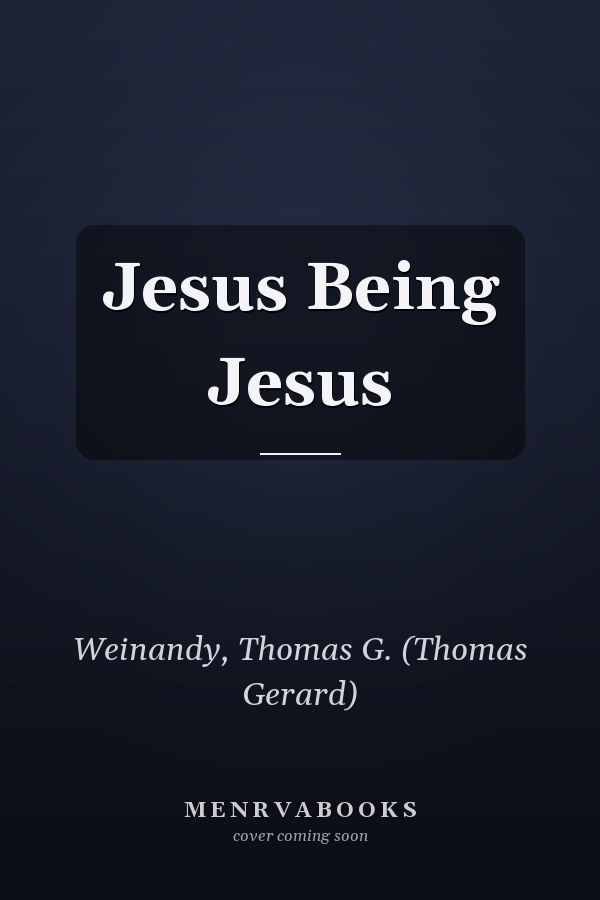 Jesus Being Jesus
