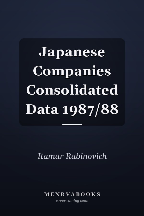 Japanese Companies Consolidated Data 1987/88