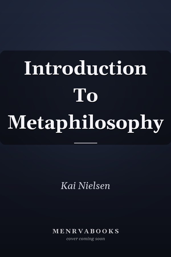 Introduction To Metaphilosophy