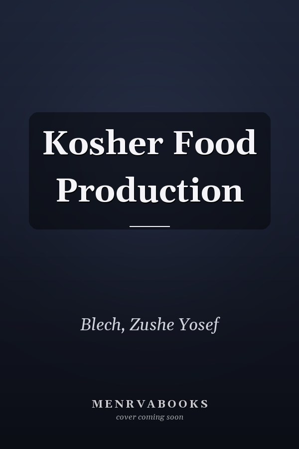 Kosher Food Production