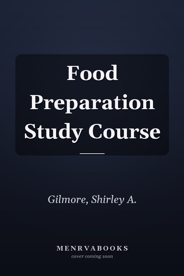 Food Preparation Study Course