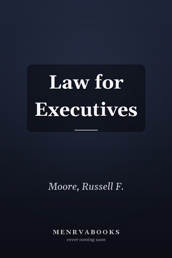 Law for Executives