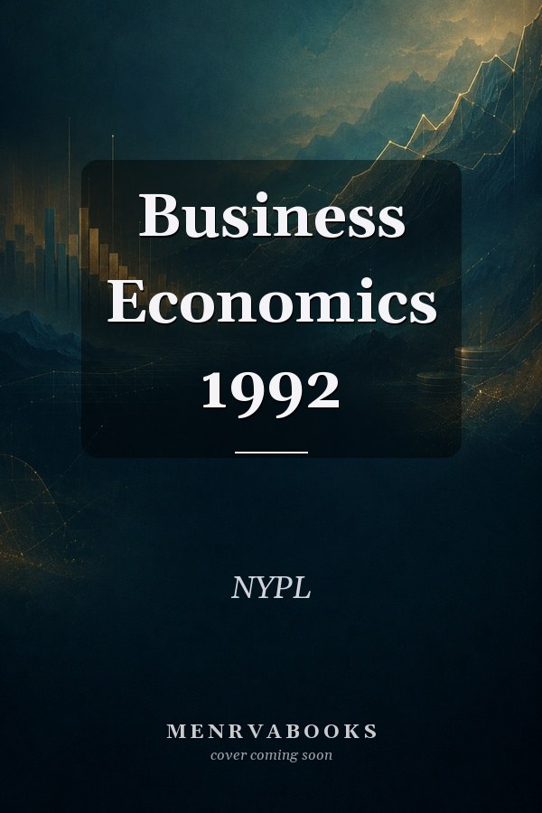 Business Economics 1992