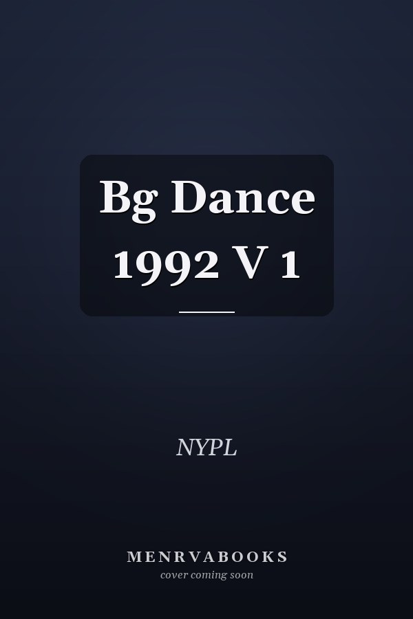 BG Dance 1992 V 1