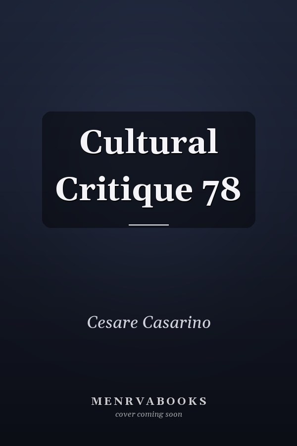 Cultural Critique 78