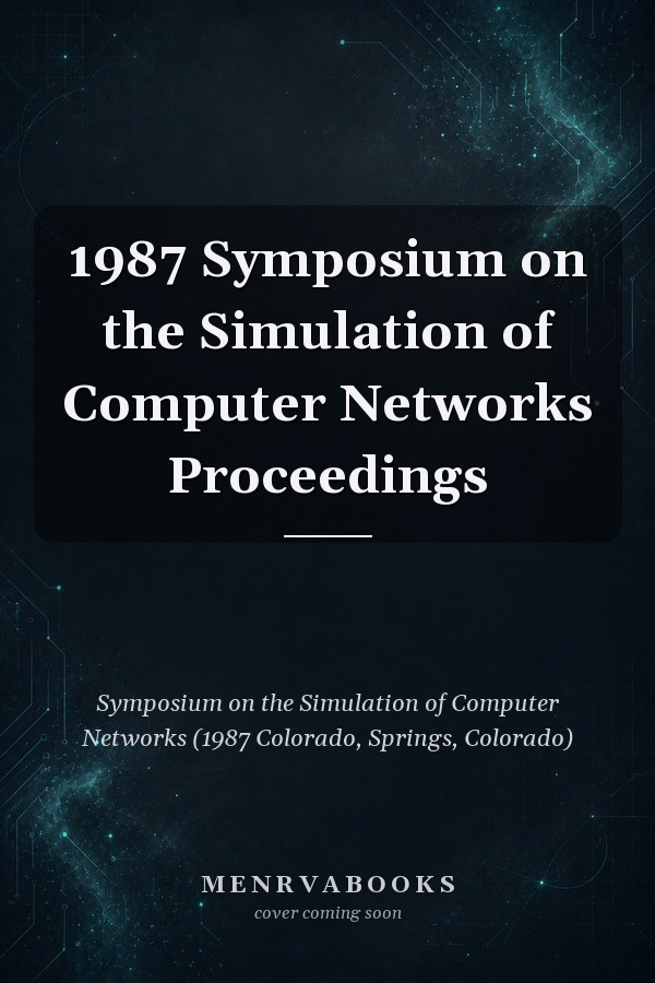 1987 Symposium on the Simulation of Computer Networks Proceedings