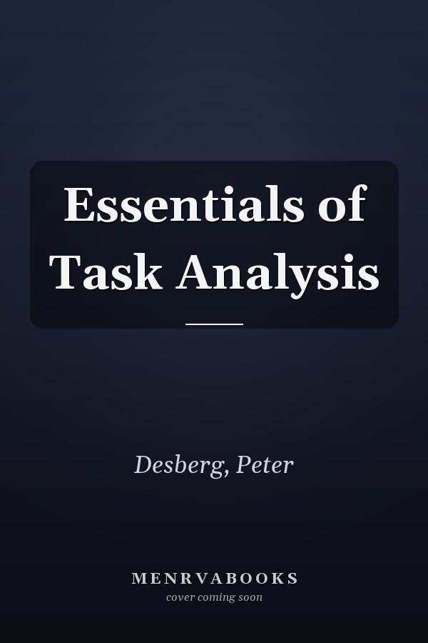 Essentials of Task Analysis