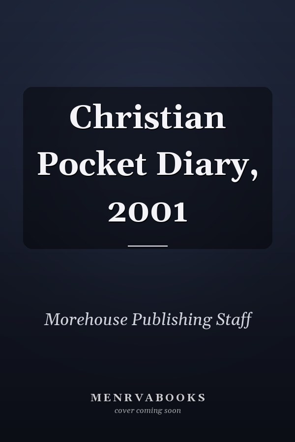 Christian Pocket Diary, 2001