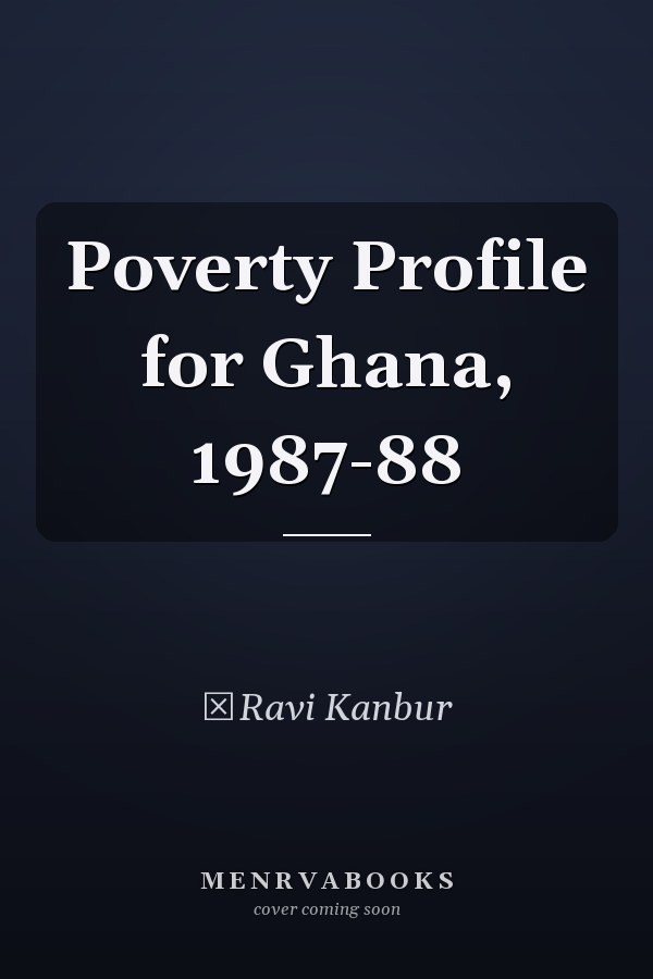Poverty Profile for Ghana, 1987-88