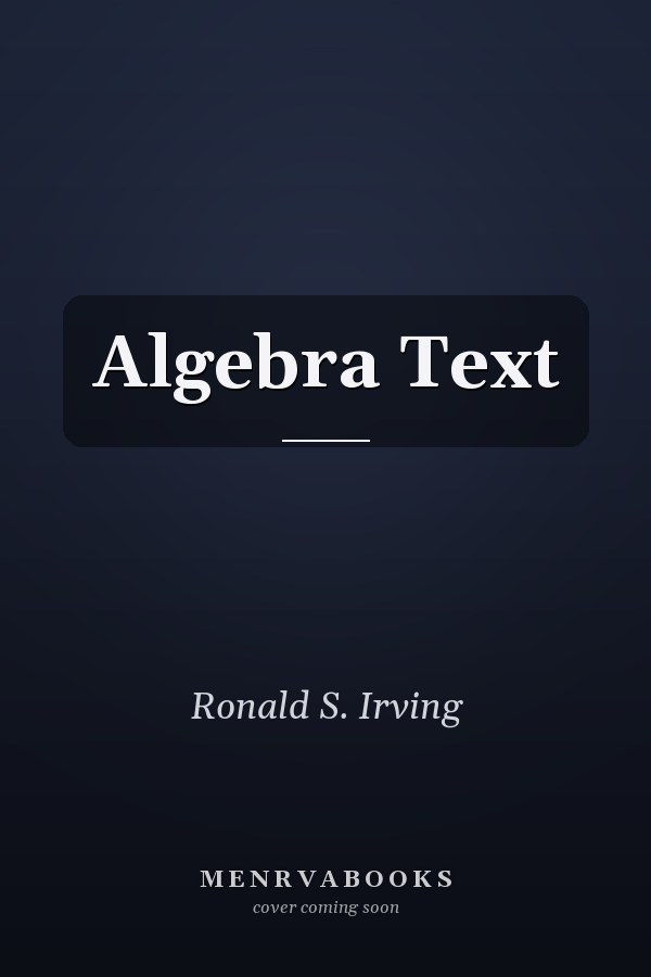 Algebra Text