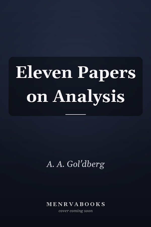 Eleven Papers on Analysis