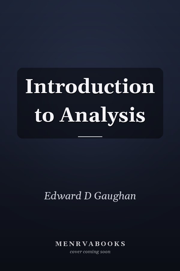 Introduction to Analysis