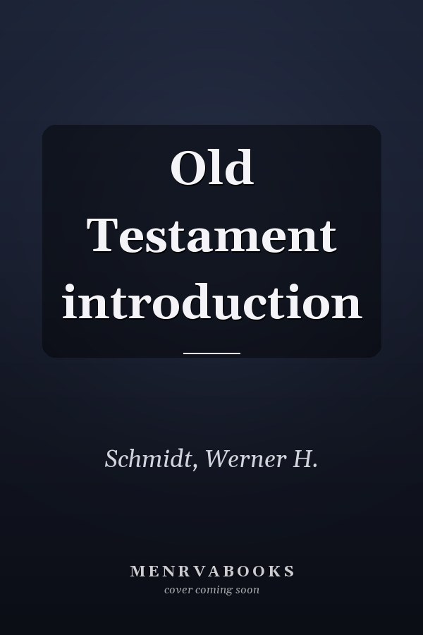 Old Testament introduction