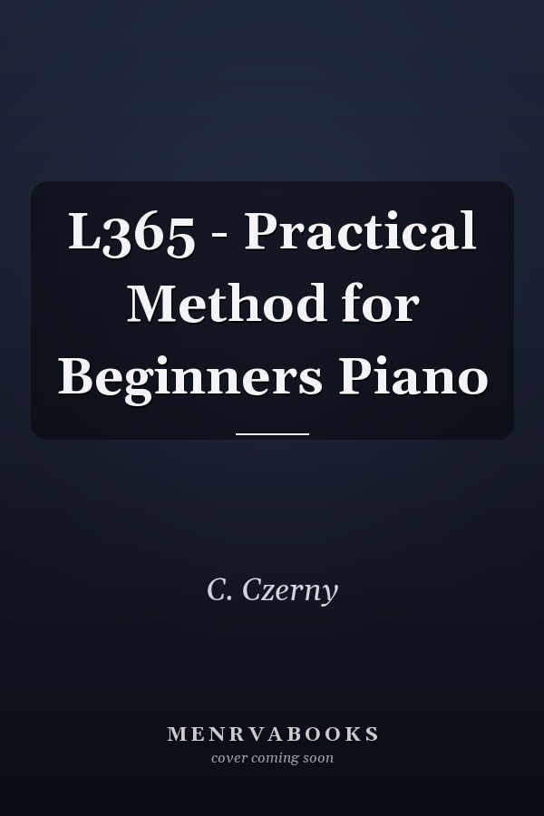 L365 - Practical Method for Beginners Piano