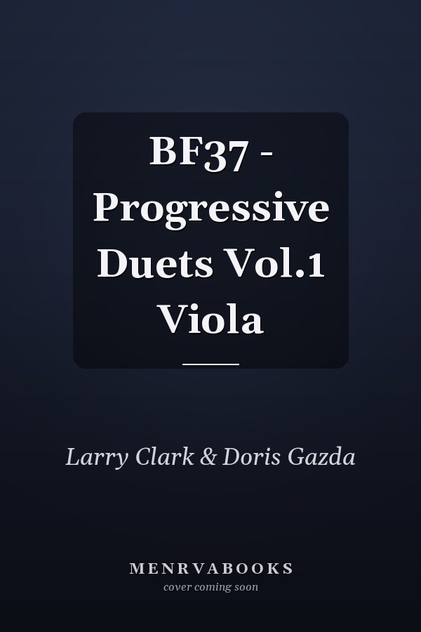 BF37 - Progressive Duets Vol.1 Viola