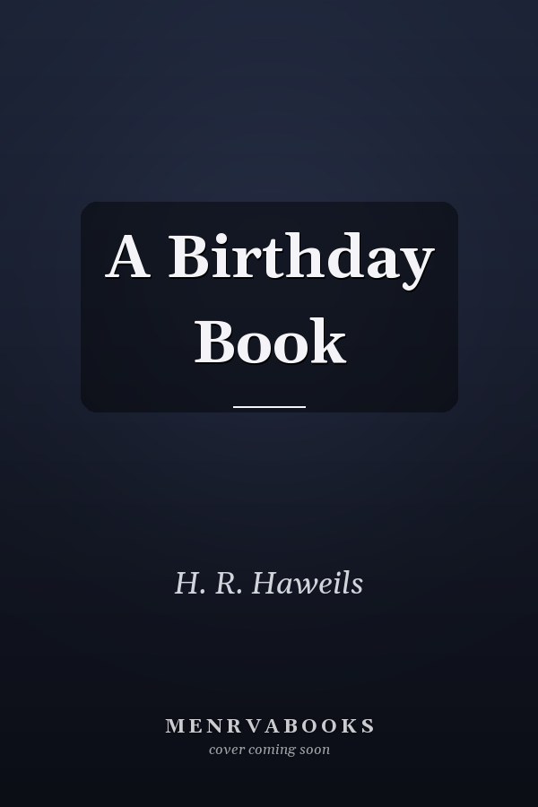 A Birthday Book